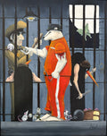 Papa's In The Pen by Amy Burczyk