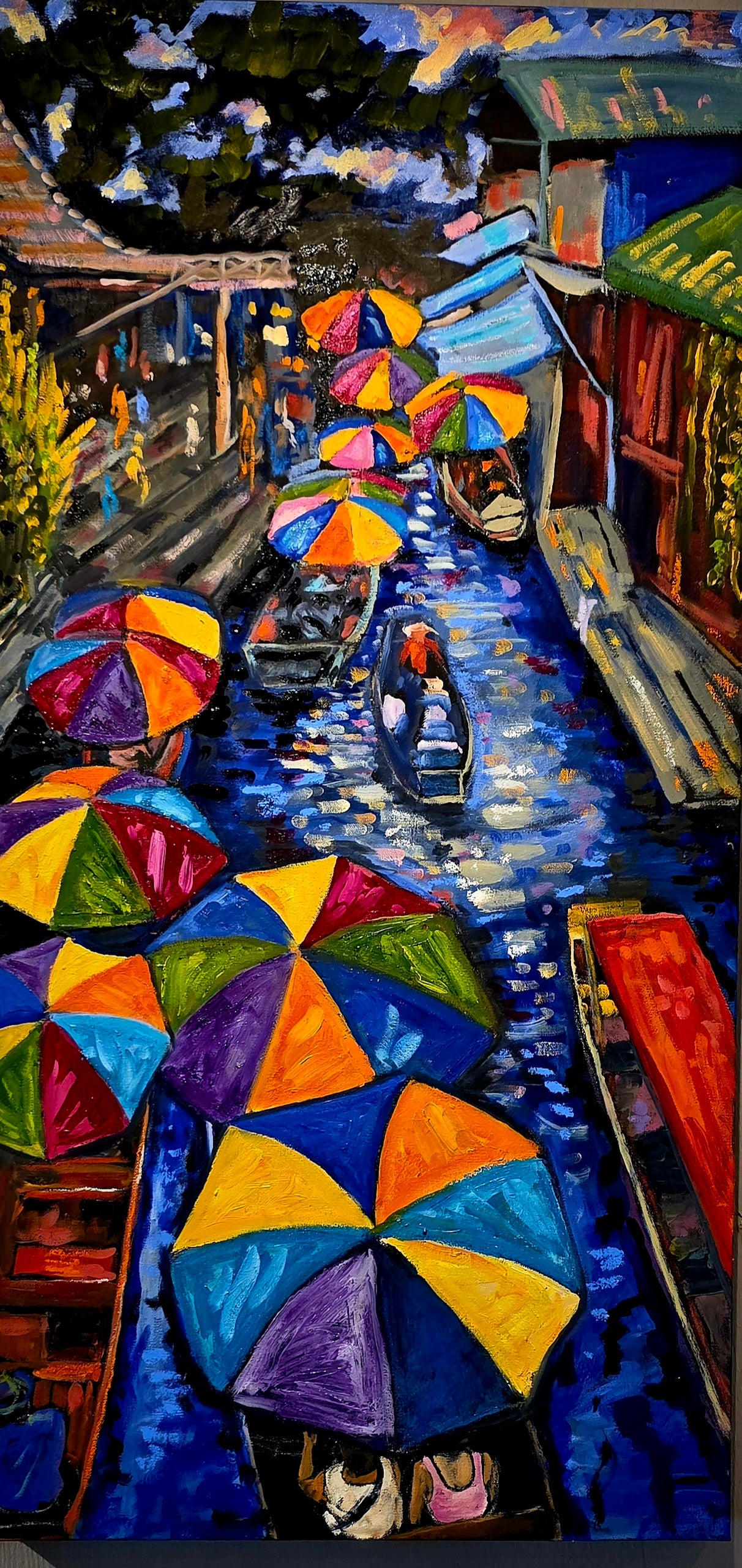 Bangkok Floating Market by Emily Andress