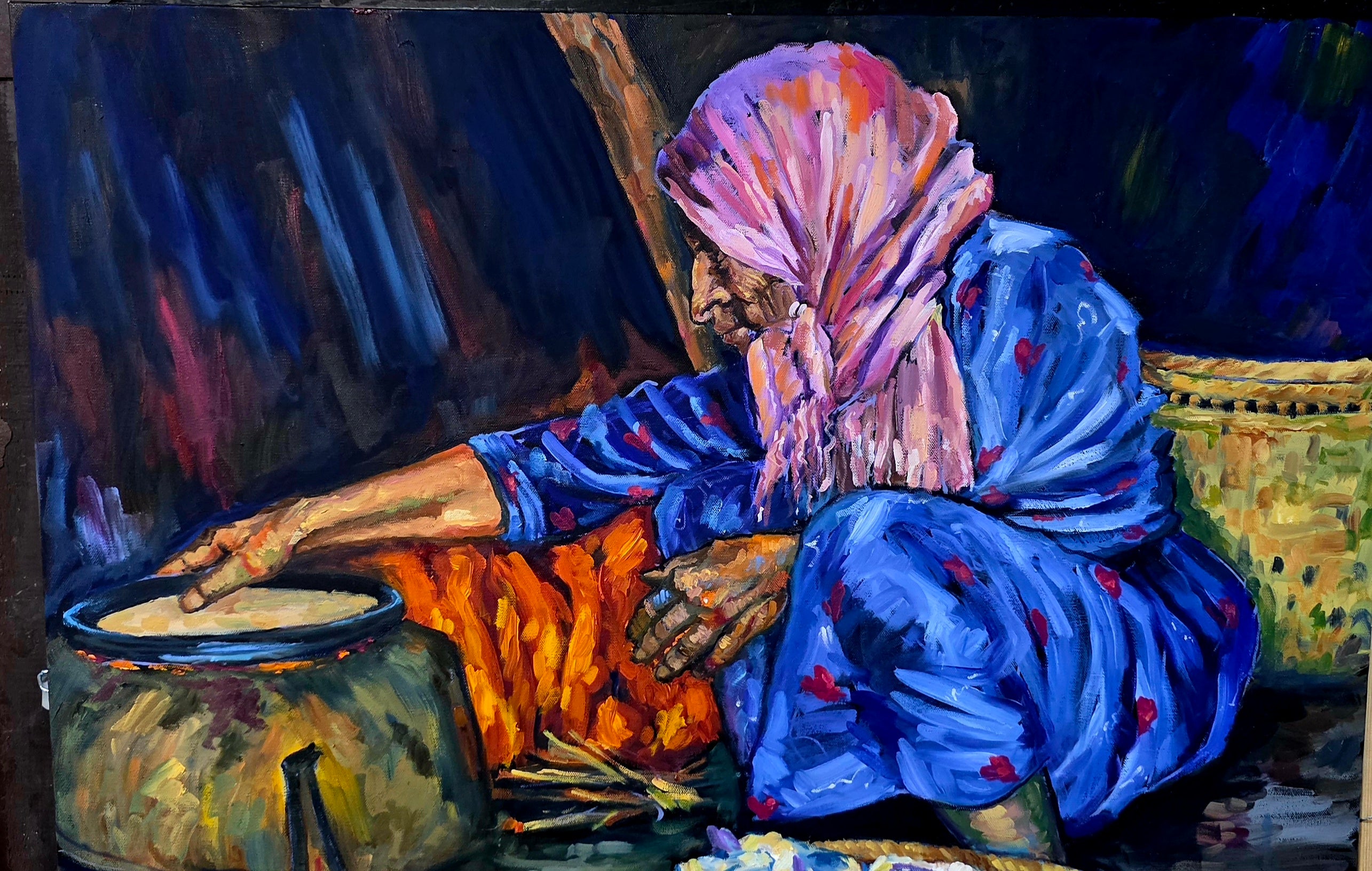 Fasting, She Fed The Stranger by Emily Andress