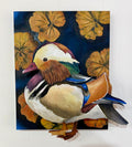 Birds of Fukuoka: Mandarin Duck by Bree Stallings