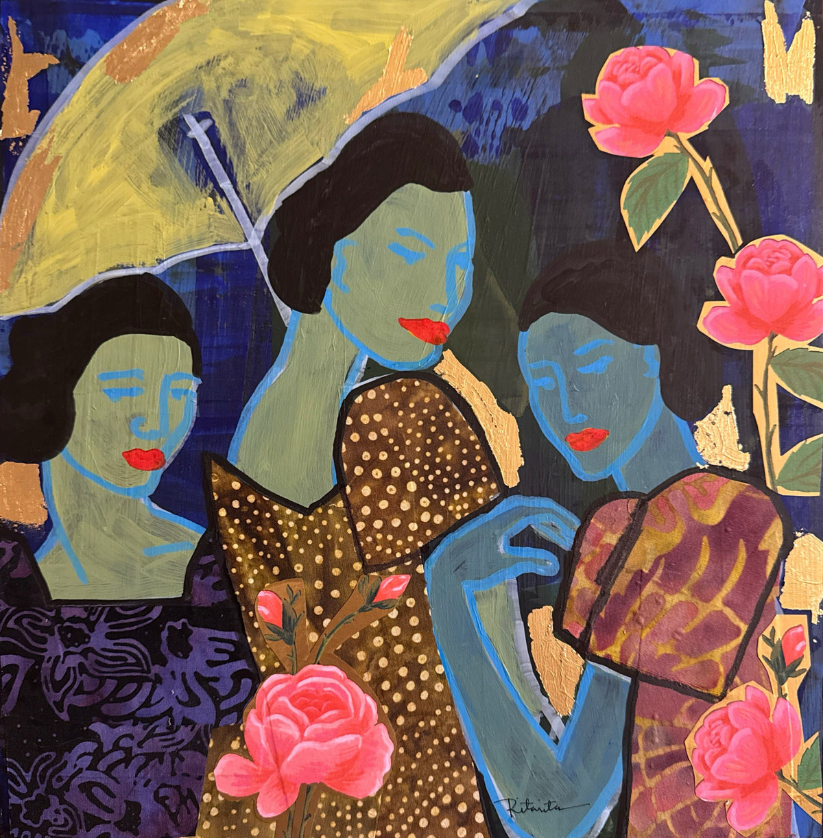 Sisters in Bani by Rex Ritarita