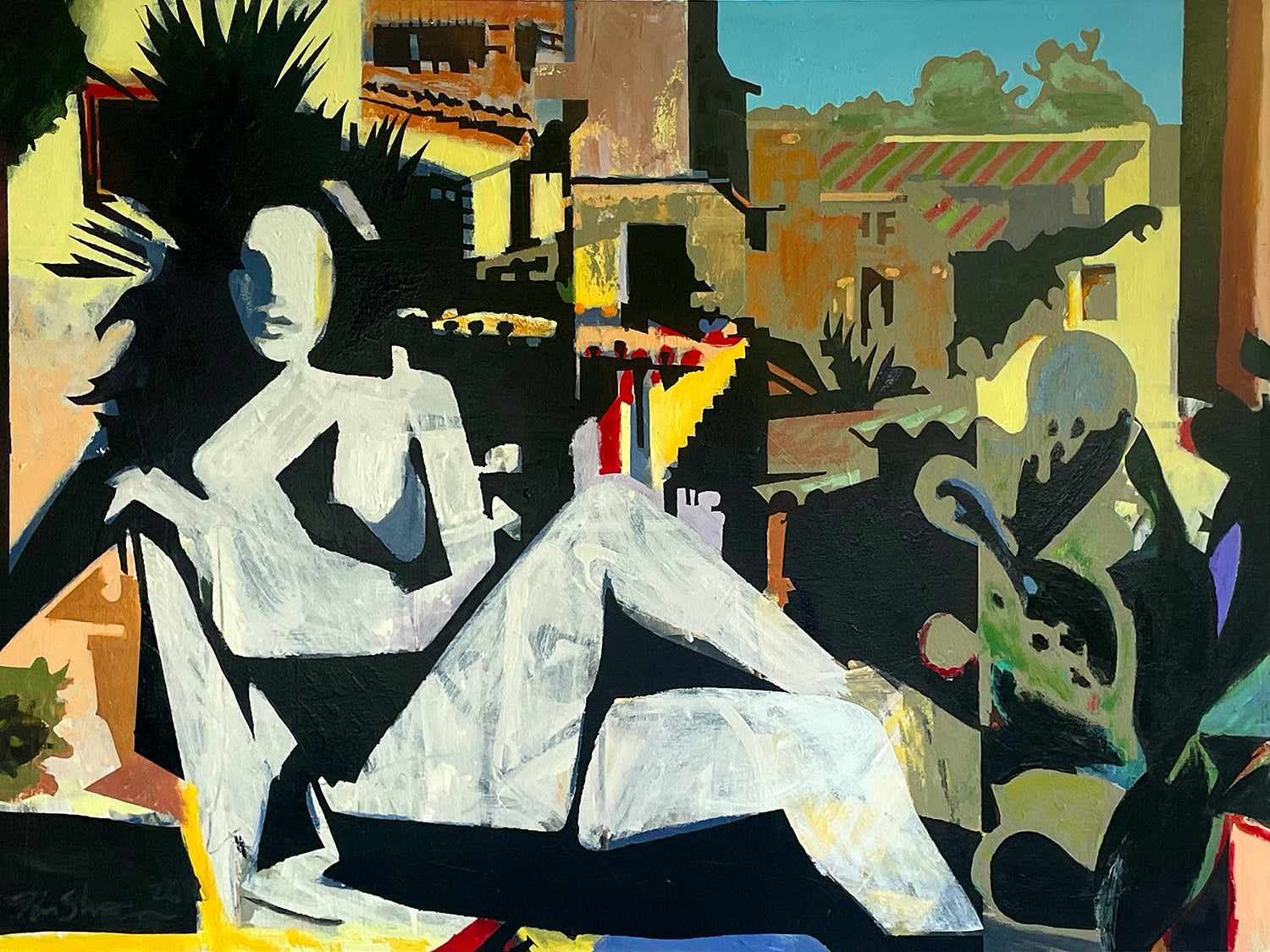 Sicilian Landscape by Tim Shannon